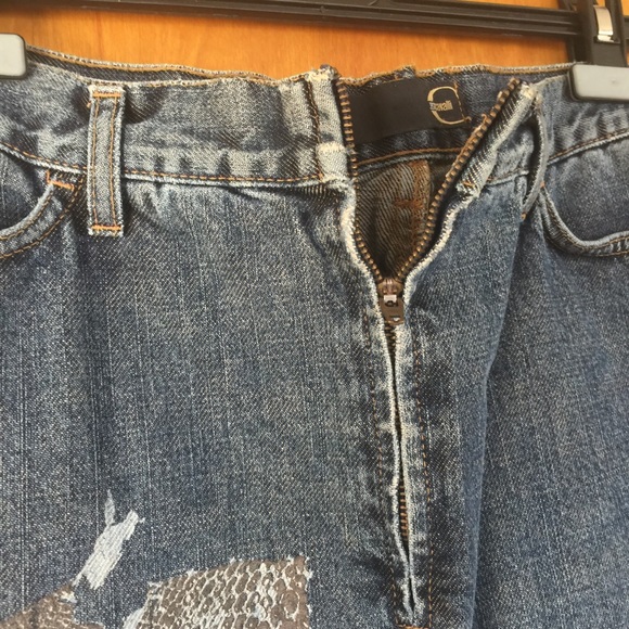 Sold💝VINTAGE ROBERTO CAVALLI  SKIRT❤️HP - Picture 4 of 9